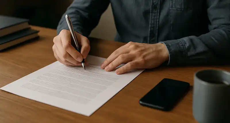 Lettera di diffida per comportamento scorretto