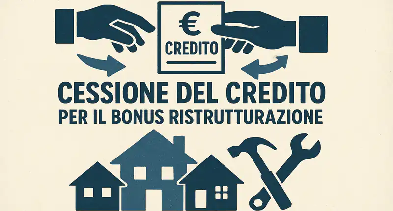 Cessione del Credito nel Bonus Ristrutturazione
