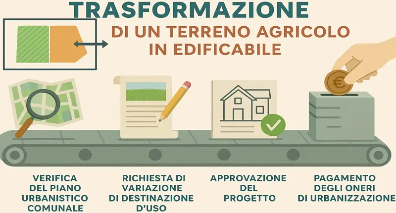 Come Trasformare un Terreno Agricolo in Edificabile