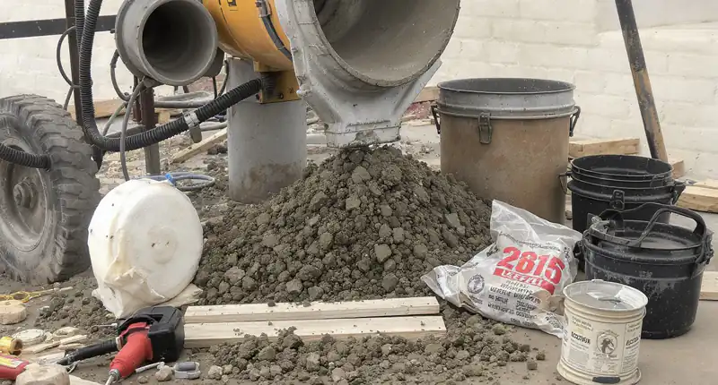 Materiali e Attrezzi per una Gettata di Cemento Fatta Bene
