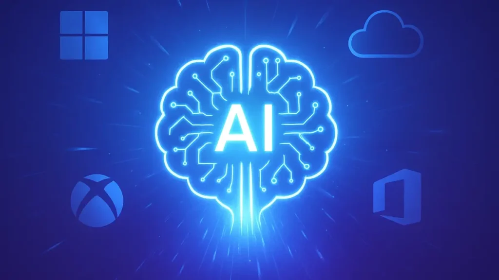 Illustrazione concettuale della strategia Microsoft