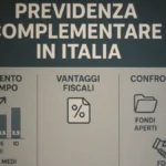 Infografica sui principali vantaggi e caratteristiche della previdenza complementare in Italia