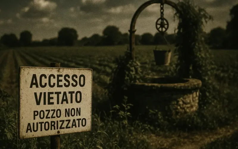 Pozzo artesiano senza autorizzazione: sanzioni, normativa e responsabilità