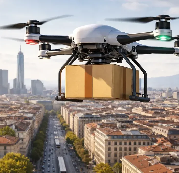 Amazon sospende le consegne con droni in Italia