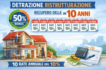 La detrazione per ristrutturazione si recupera davvero in 10 anni?