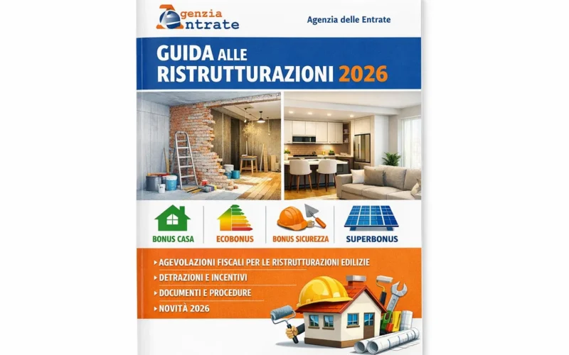 guida ristrutturazione agenzia entrate 2026