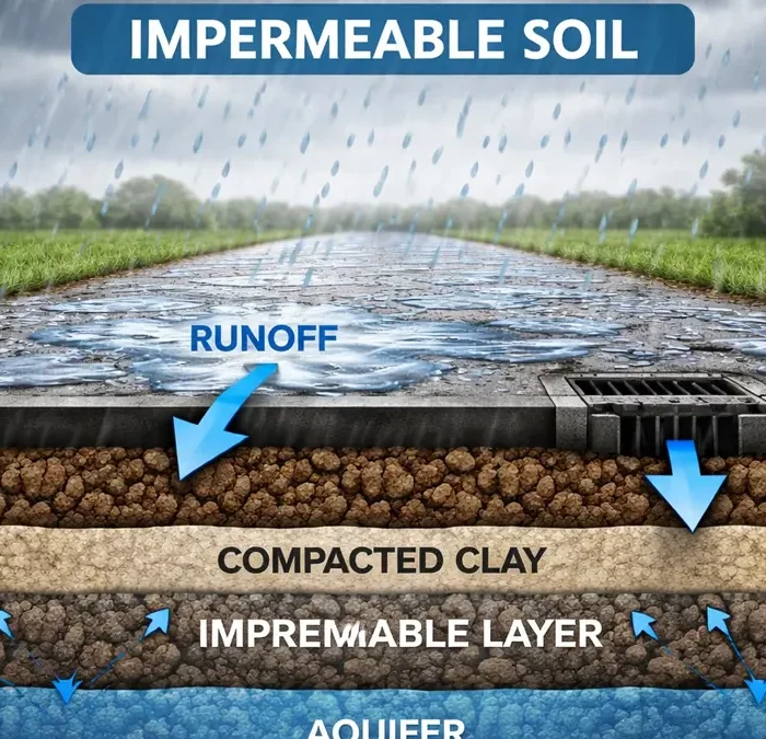 Quale tipo di terreno è troppo impermeabile per la coltivazione e perché