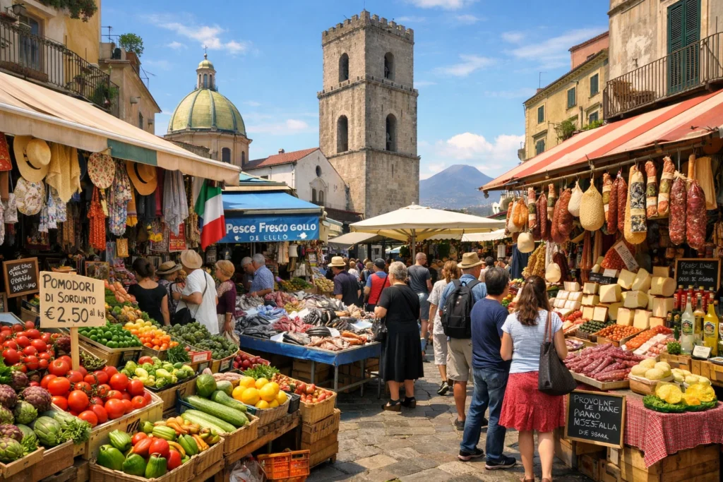 Il sostegno ai mercati campani nasce dalla Campania