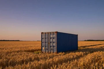 Si può mettere un container su un terreno agricolo