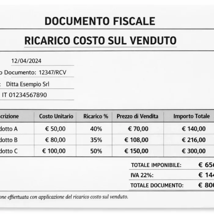 Come calcolare la percentuale di ricarico sul costo del venduto