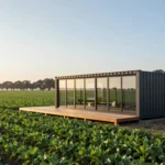 casa container su terreno edificabile