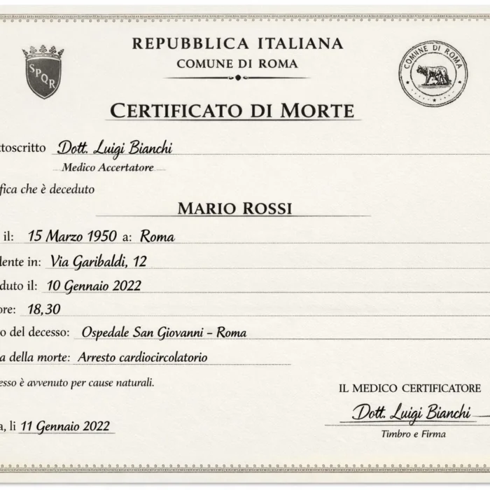 Come si fa a sapere se una persona è morta online