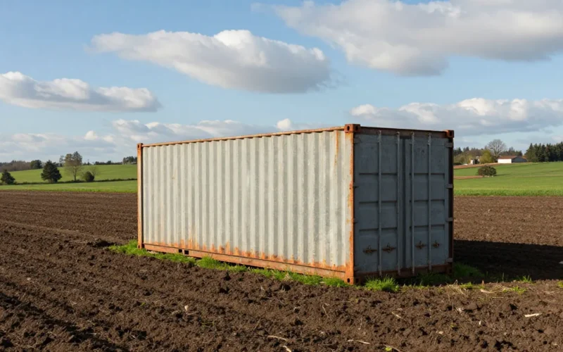 Container su terreno agricolo: cosa sapere prima di installarlo
