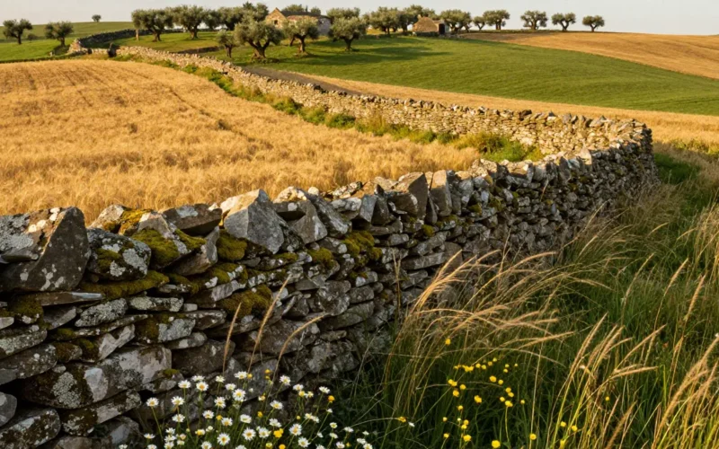 Muro di cinta su terreno agricolo: regole e altezze consentite