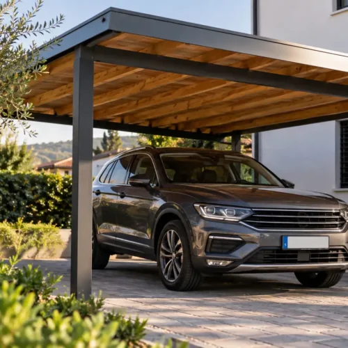 Carport auto senza permesso: quando si può installare