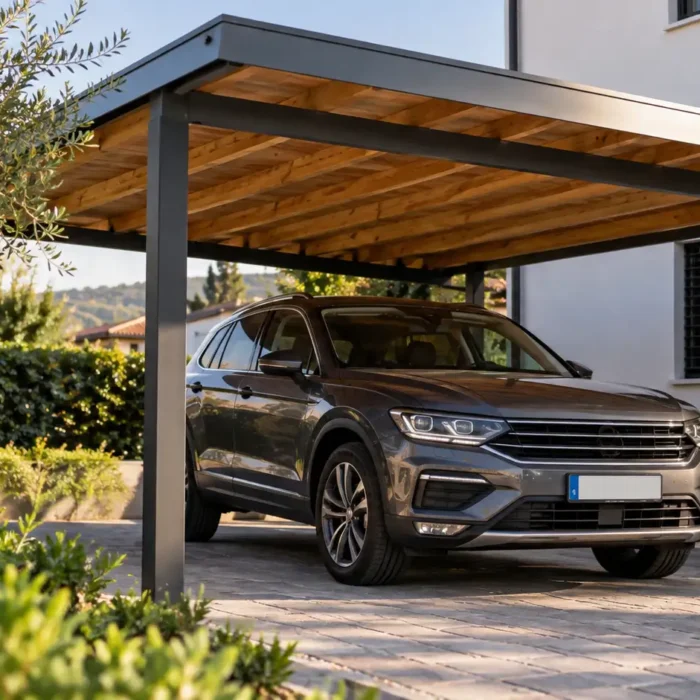 Carport auto senza permesso: quando si può installare