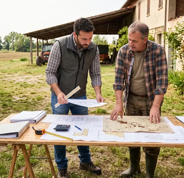 Indice di edificabilità agricola 0,03 mc/m²: come si calcola e cosa permette di costruire