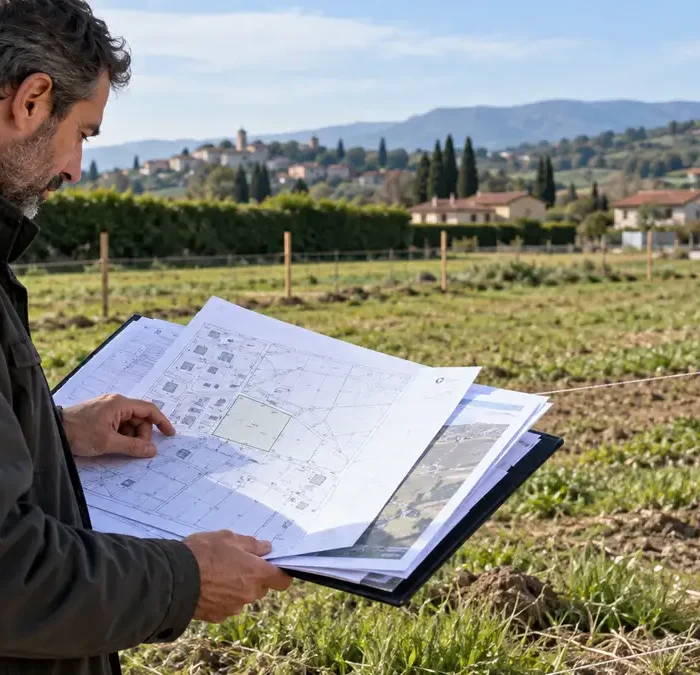 Come verificare se un terreno è già stato asservito